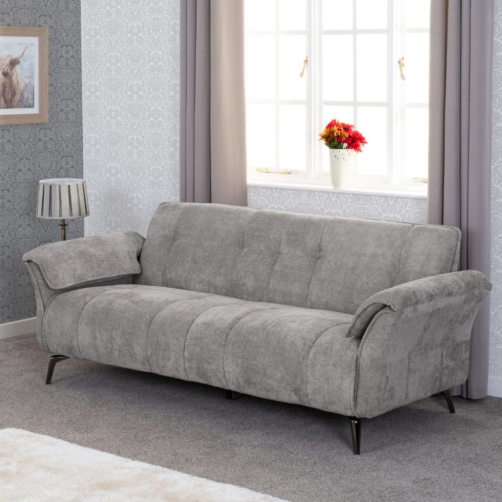 Amalfi Grey 3 Seater