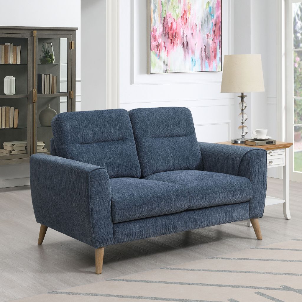 Anderson Blue 2 Seater Sofa