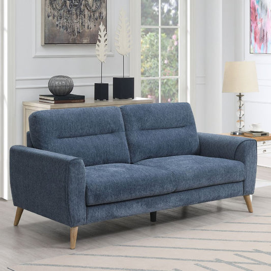 Anderson Blue 3 Seater Sofa