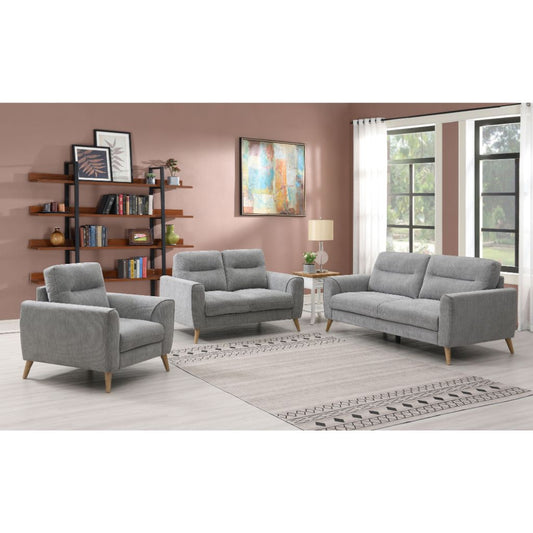 Anderson Grey 3+2+1 Sofa