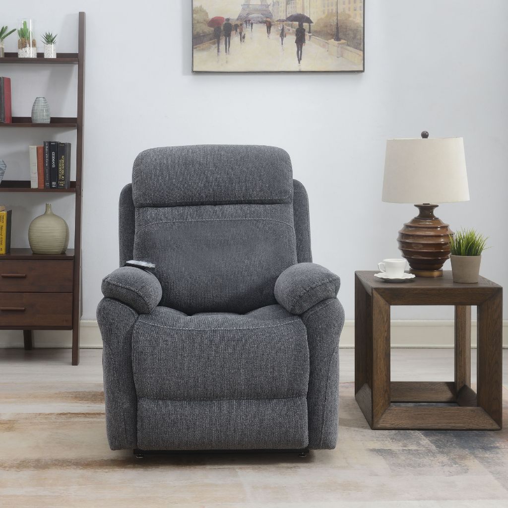 Arianna Dark Grey Lift and Rise Chair Front