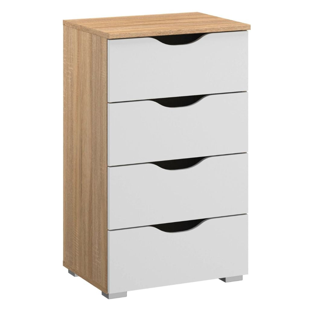 Arnstein Sonoma Oak 4-drawer tall Chest