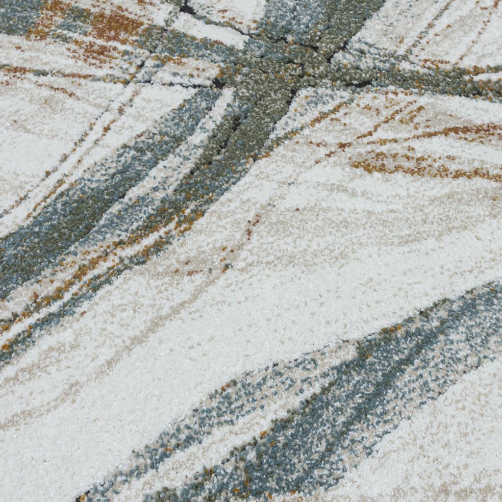 Close-up of a textured surface with geometric pattern