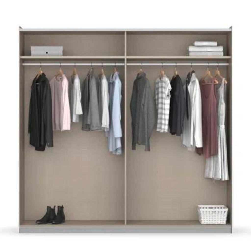 Aurelio 218cm Artisan Oak Sliding Wardrobe by Rauch