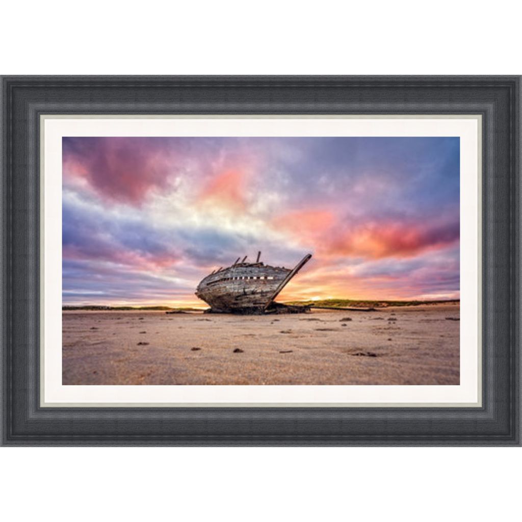 Bad Eddie Bunbeg Wreck Framed Picture