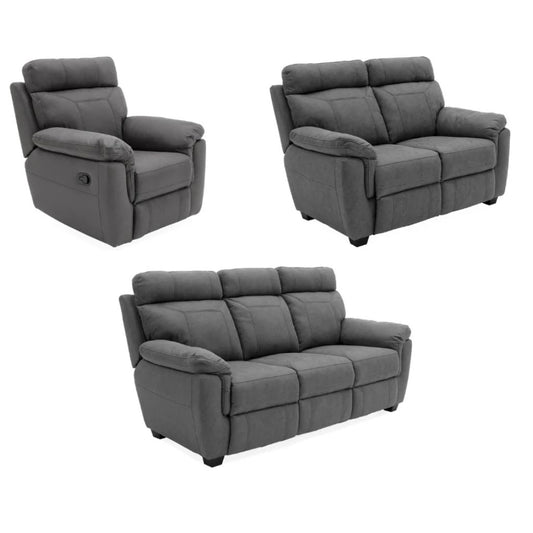 Baxter 3+2+1 Sofa Set in Grey