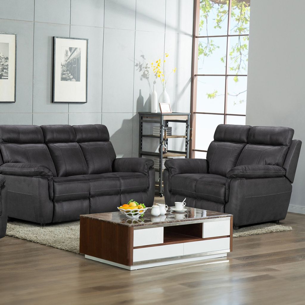 Baxter 3+2 Sofa Set in Azul