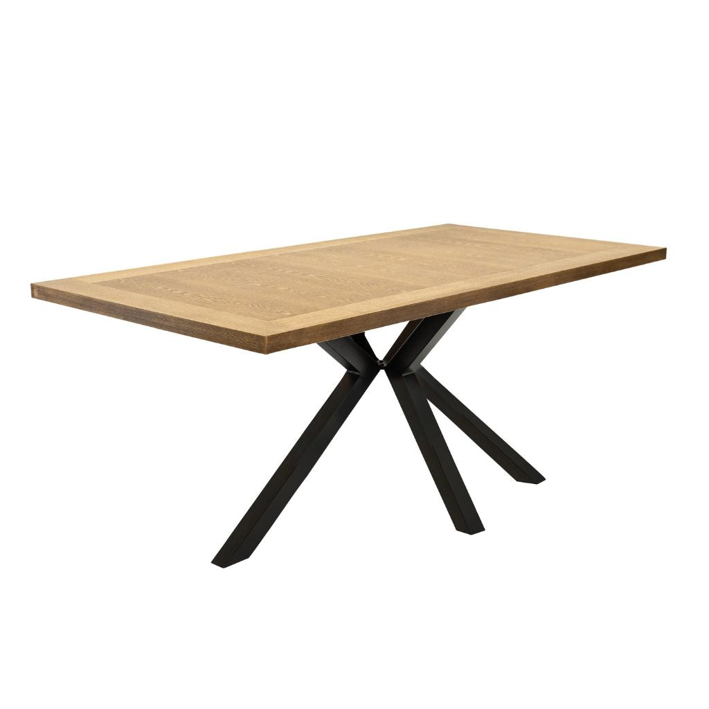 Belforte Medium Oak Veneer Dining Table