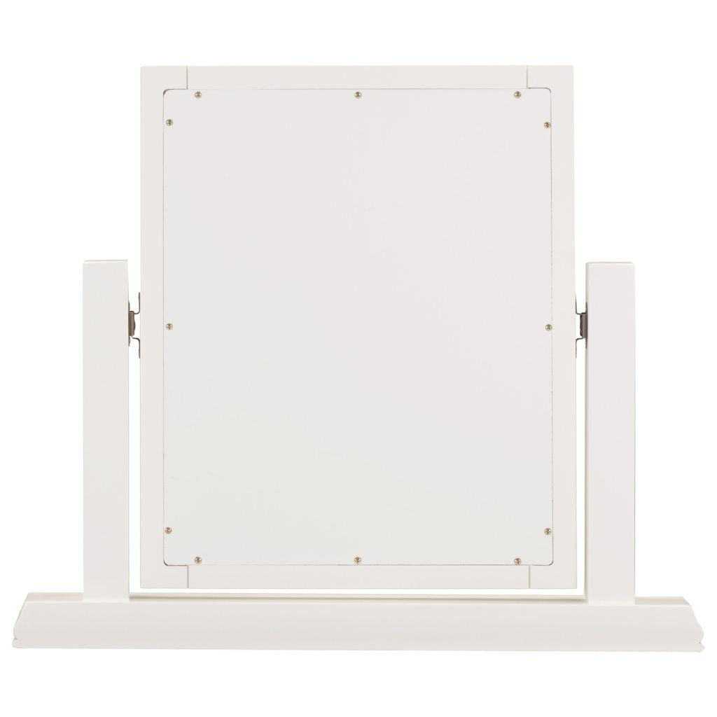 Ivory dressing table mirror back