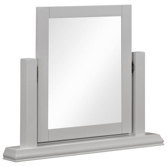 Bordeaux Pebble Grey Dressing Table Mirror by Wholesale