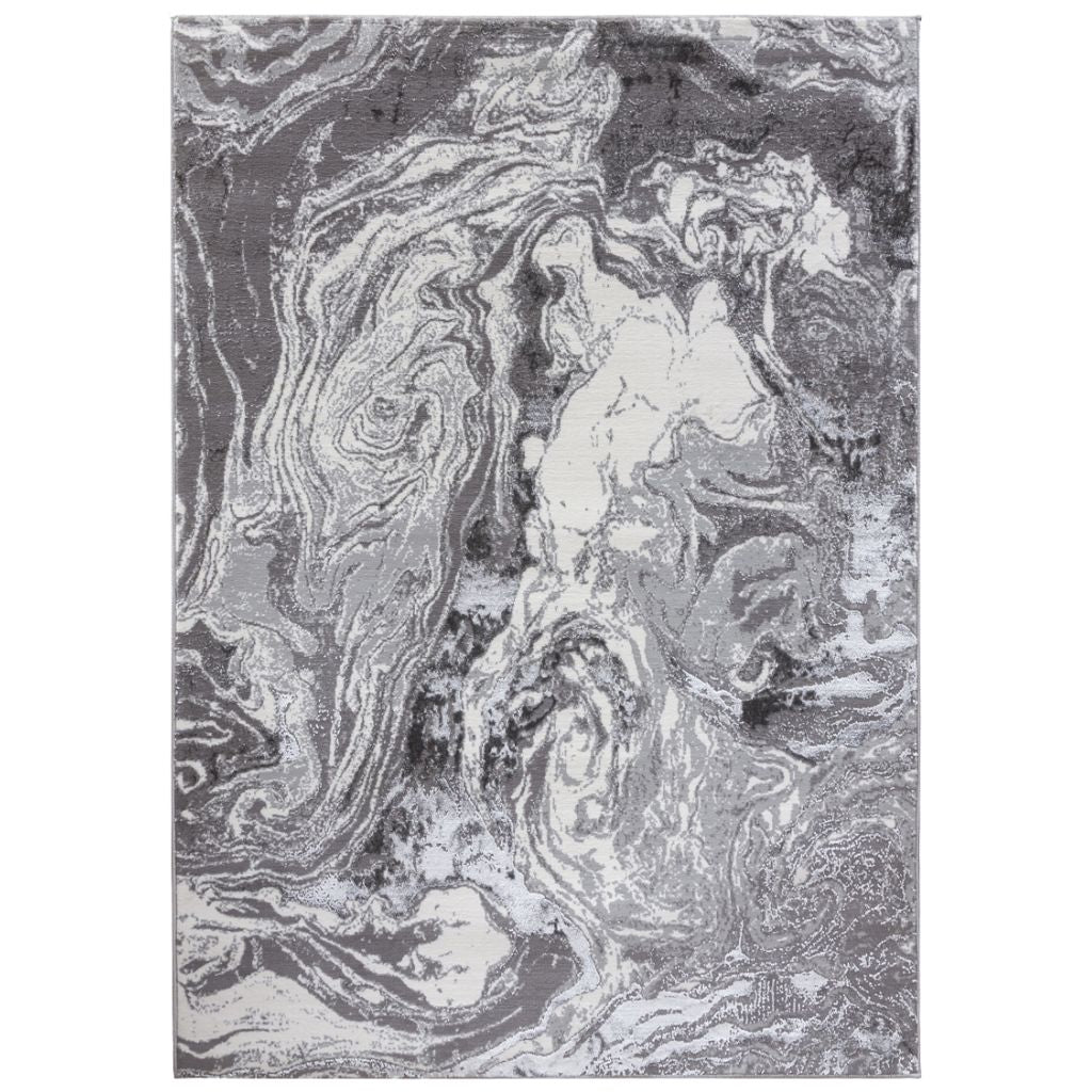 Marbled gray and white pattern on a textured surface