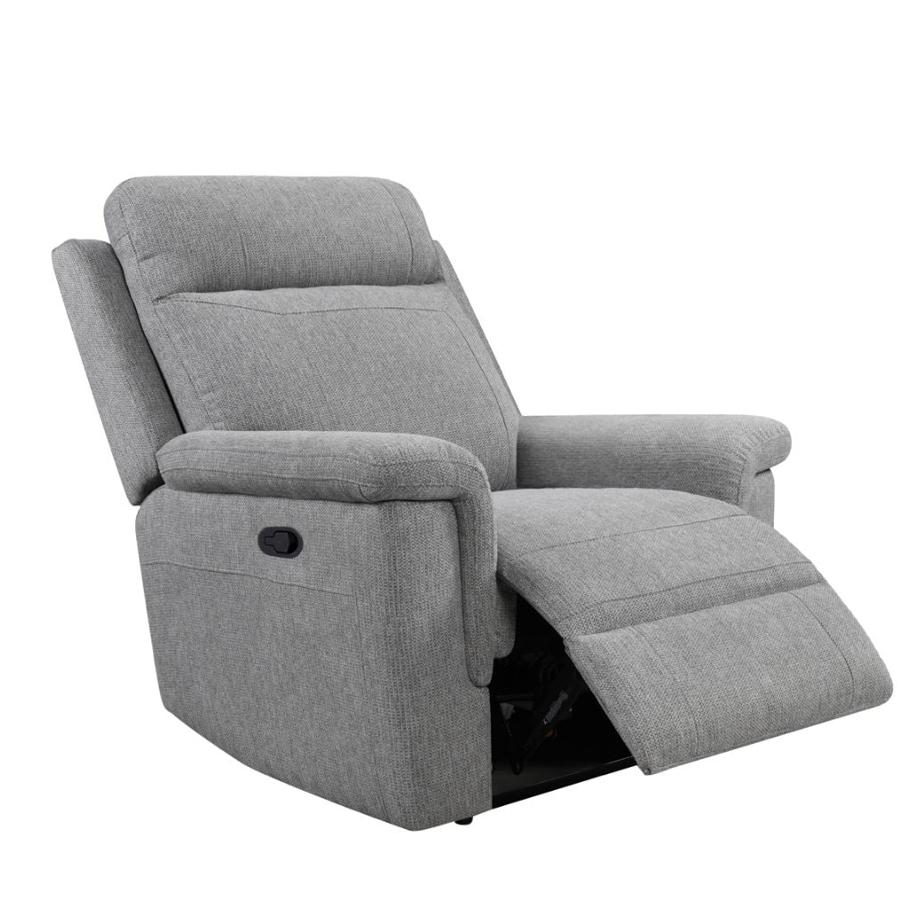 Bowie Grey 1-Seater Sofa by Vida Living