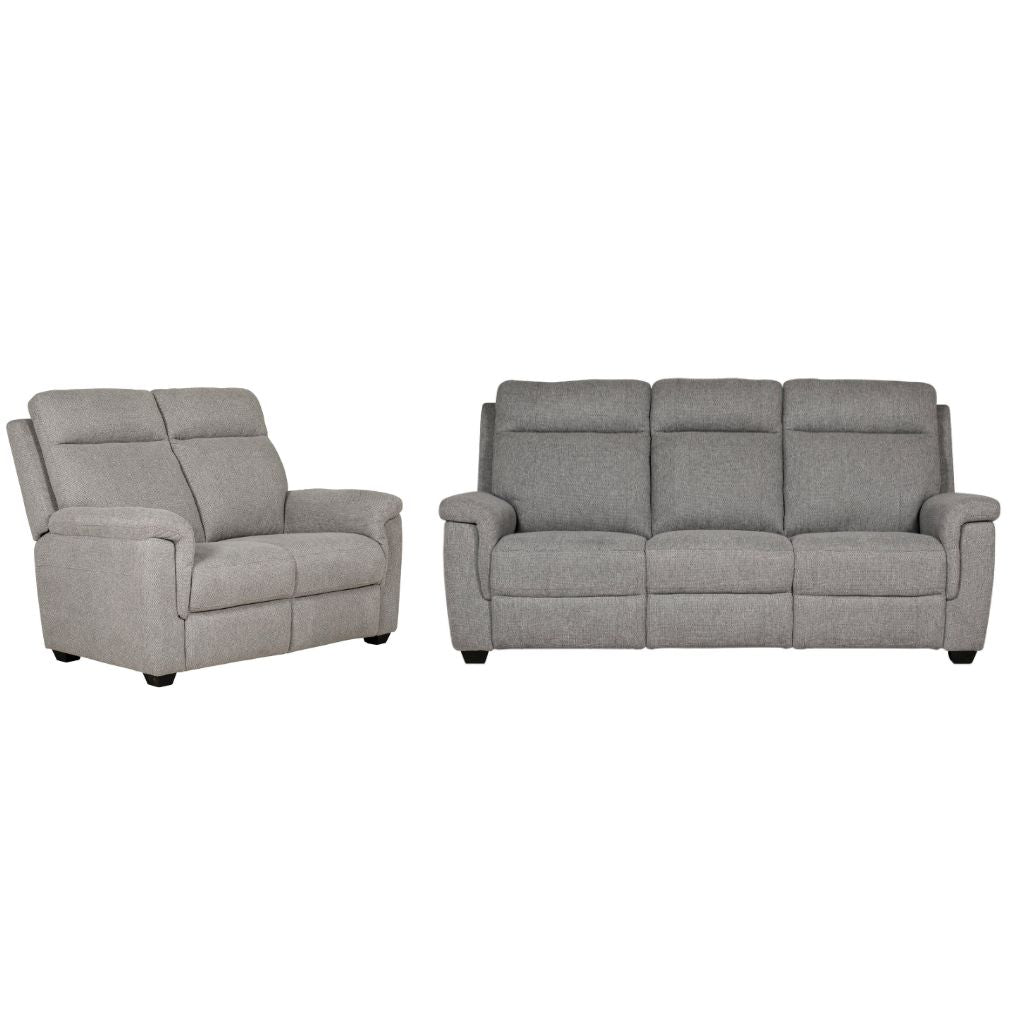 Bowie Grey 3+2 Sofa by Vida Living