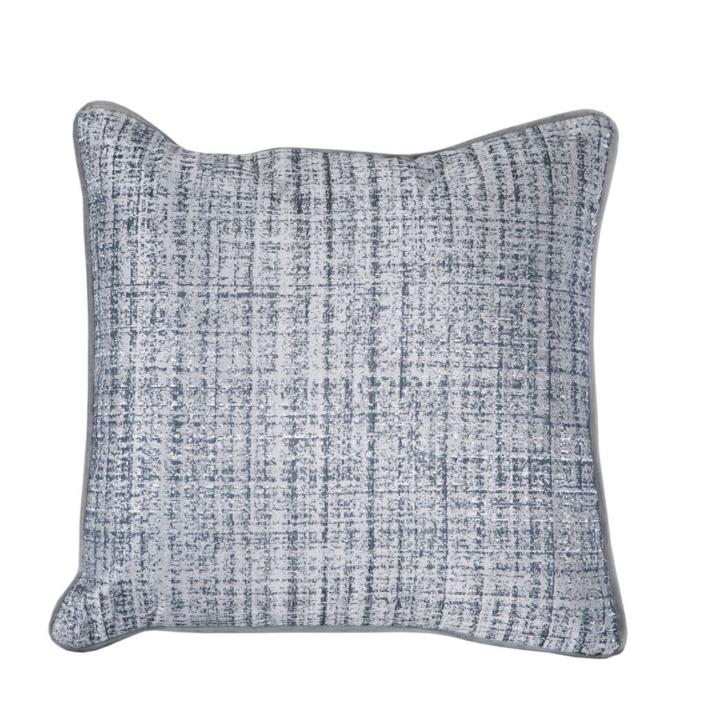 The accent cushions have reversible sides with this gorgeous chenille style blue fabric on one side to perfectly compliment the sofa bed.
