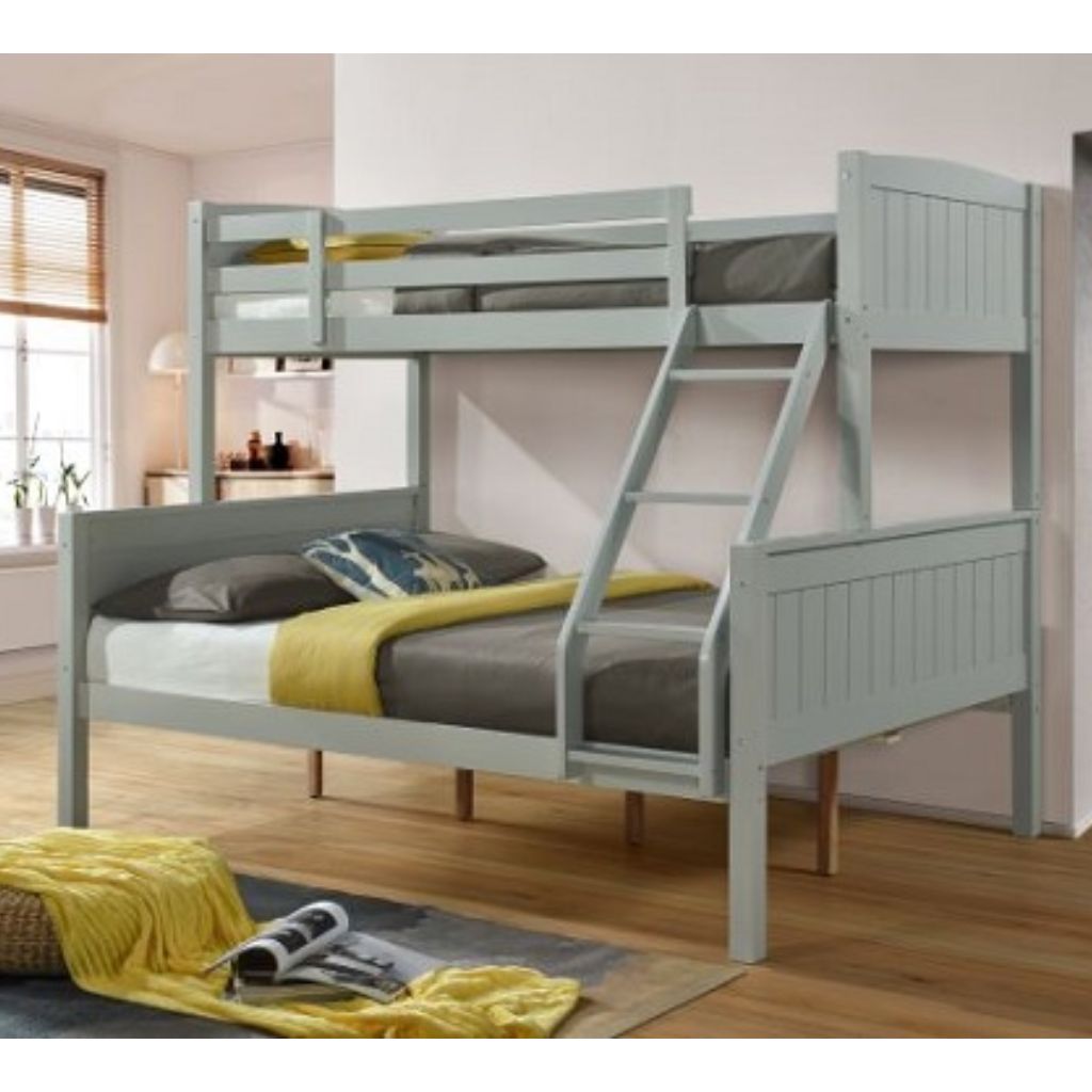 Cassie Grey Triple Sleeper Bed