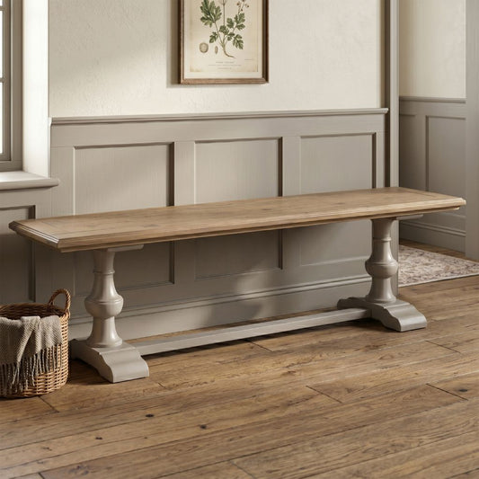 Chateau Painted Dining Bench by Annaghmore