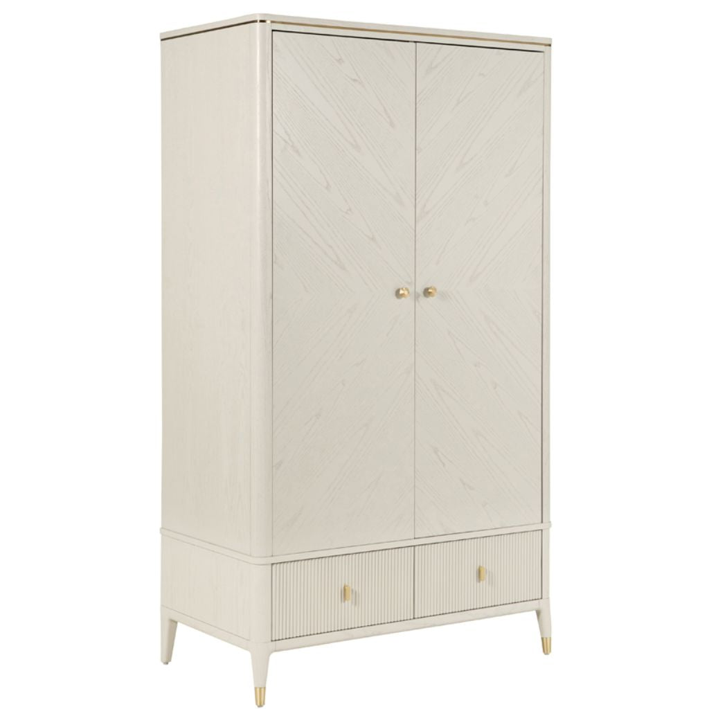 Diletta Stone 2 Door Wardrobe