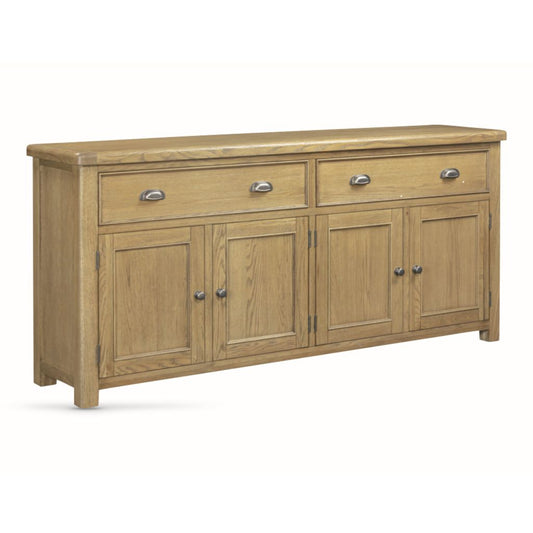 Dorchester Oak 4 Door Sideboard