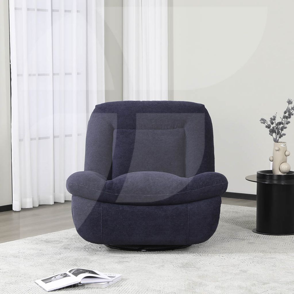 Indigo Reclining Swivel Chair