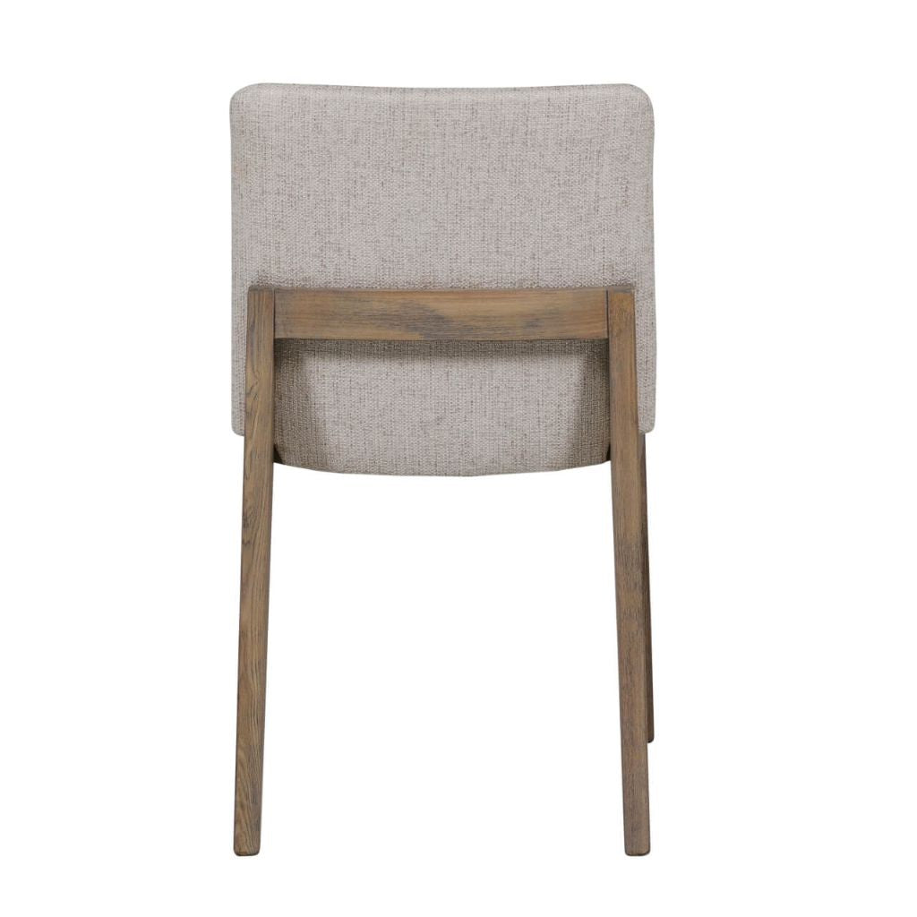 Pair of Falun Natural Dining Chairs by Vida Living Back