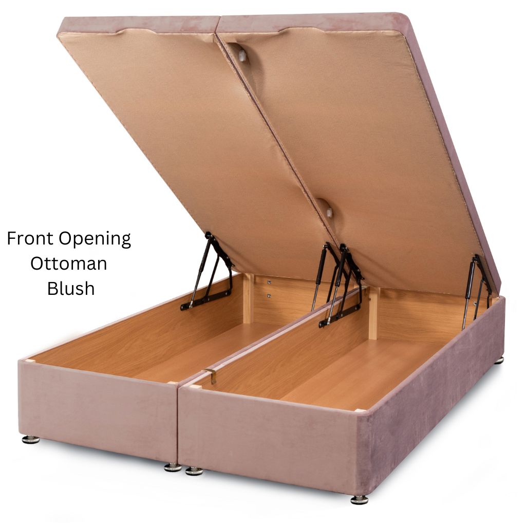 Evolve Front Opening Ottoman Divan Base Open