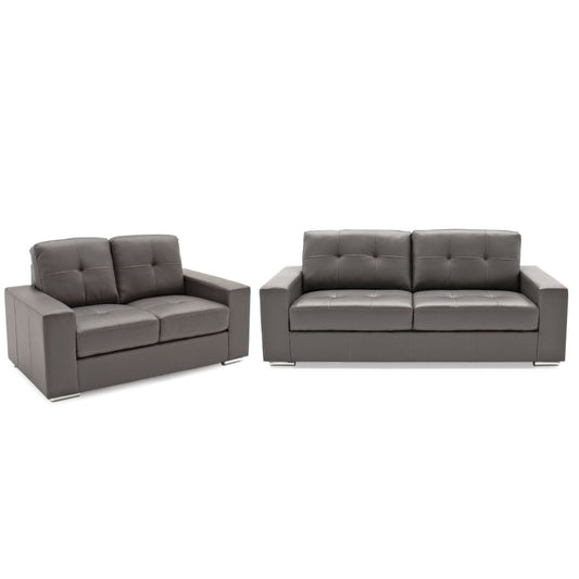 Gemona 3+2 Grey Sofa Set