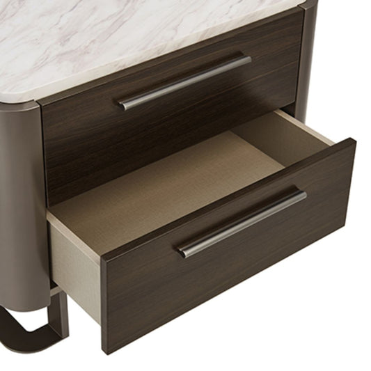 Gianni 2 Drawer End Table Drawer