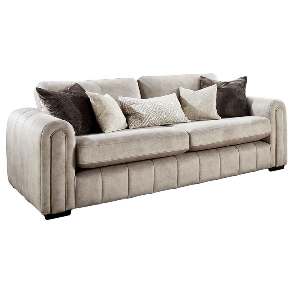 Glimmer Stone 3 Seater Sofa
