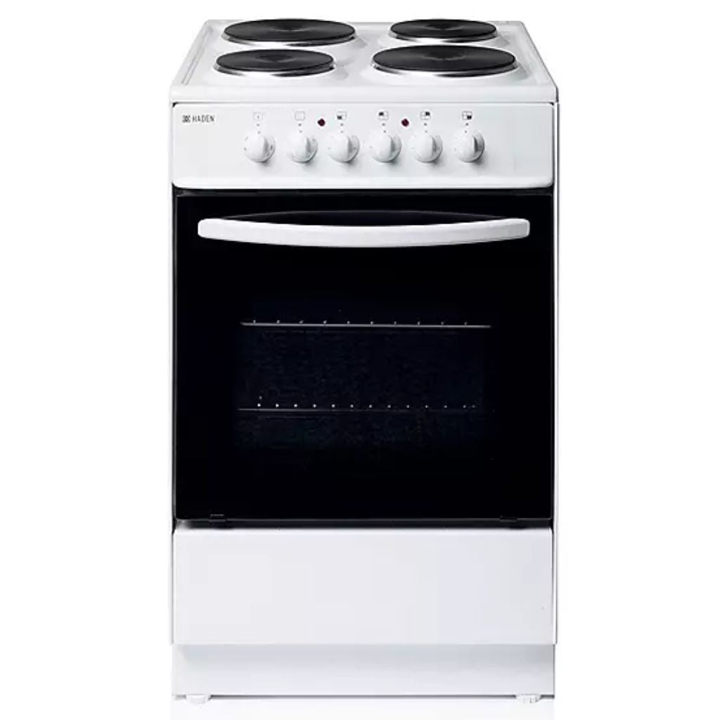 Haden White 60cm Electric Single Cavity Cooker