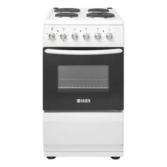 Haden White 50cm Electric Single Cavity Cooker HES50W