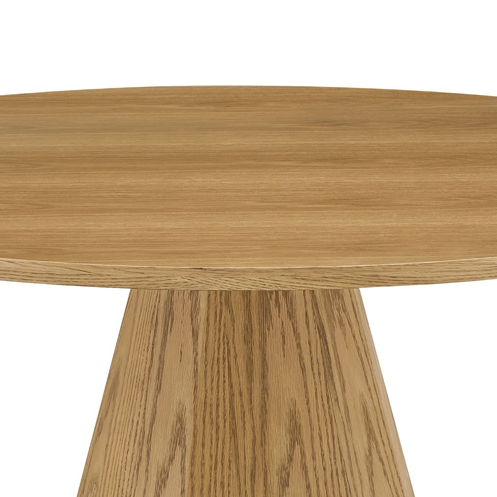 The oak table is finished a beautiful natural oak colour injecting warmth into any home.