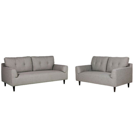 Hartley Charcoal 3+2 Sofa Set 