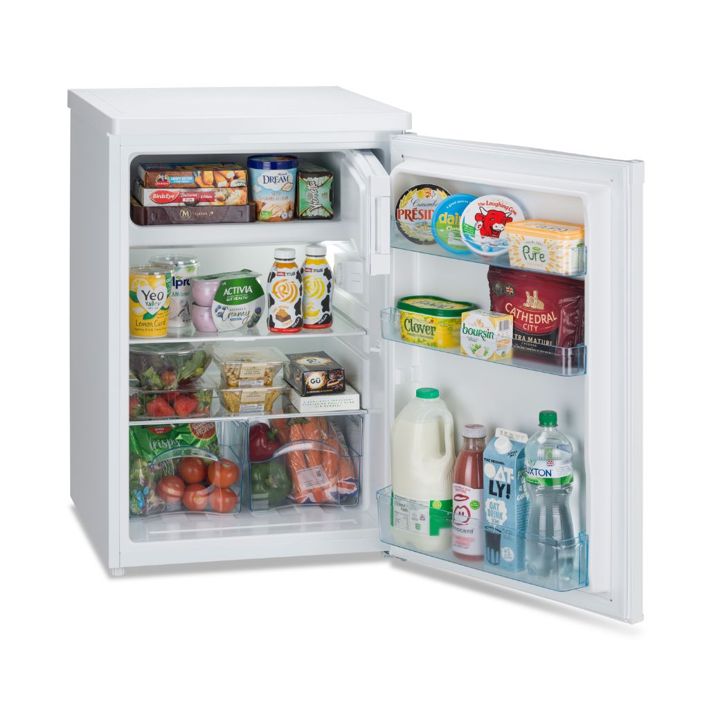 Iceking White RHK551EW Fridge with Icebox 