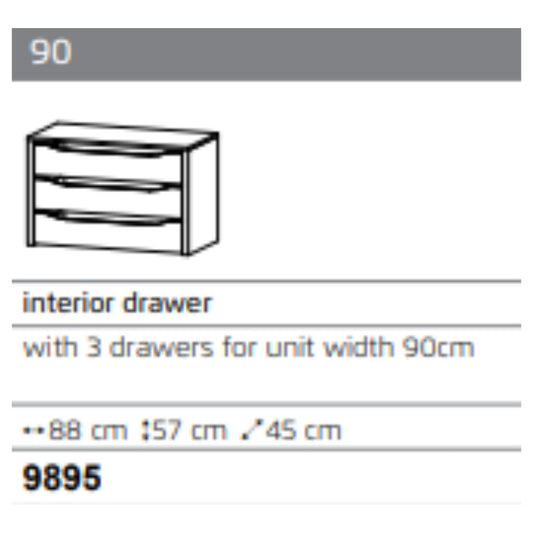 Drawer Pack for Ellesse by Rauch