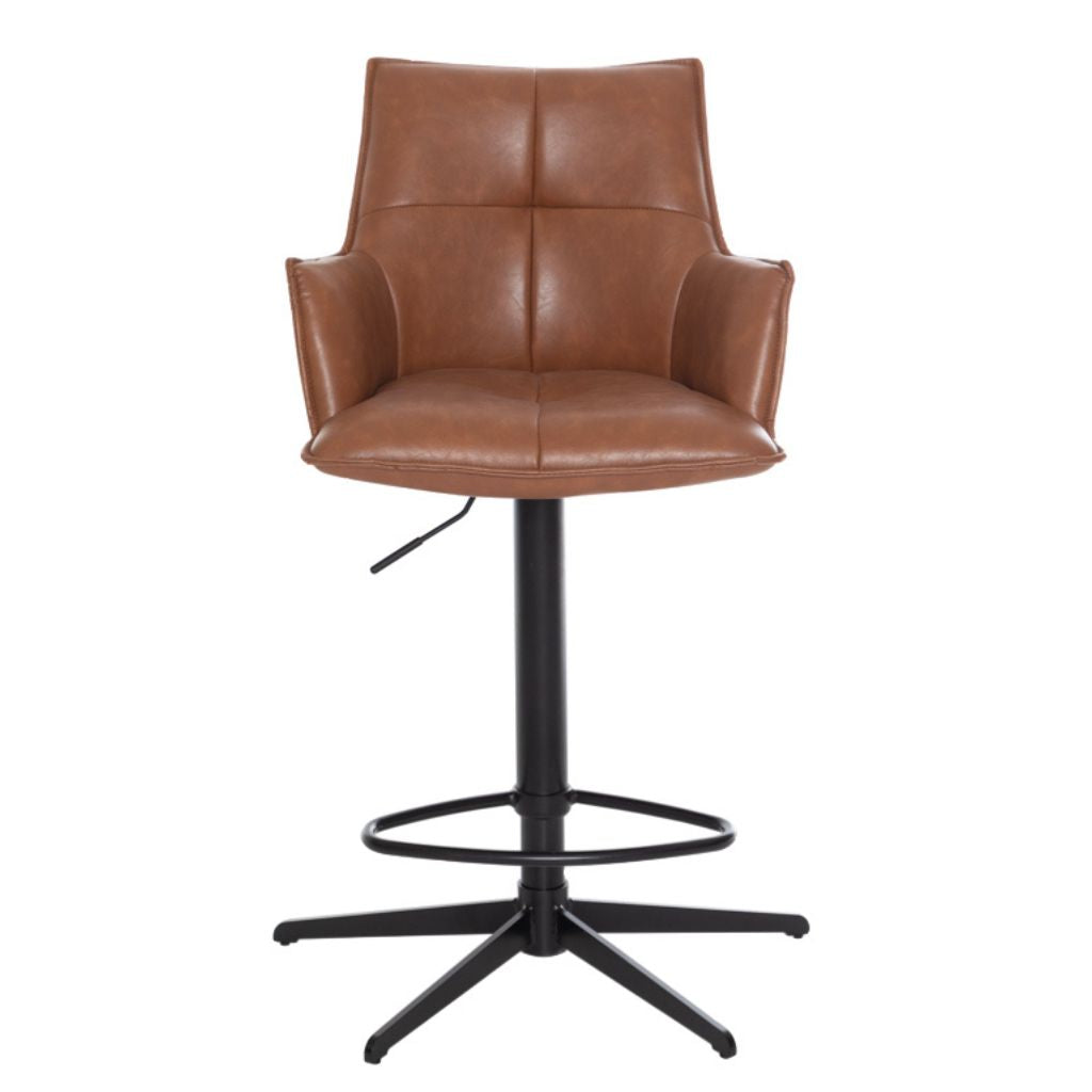 Jacob Tan PU Bar Stool