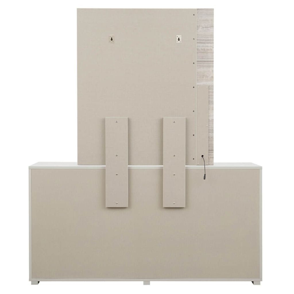 Jules 6 Drawer Chest Back