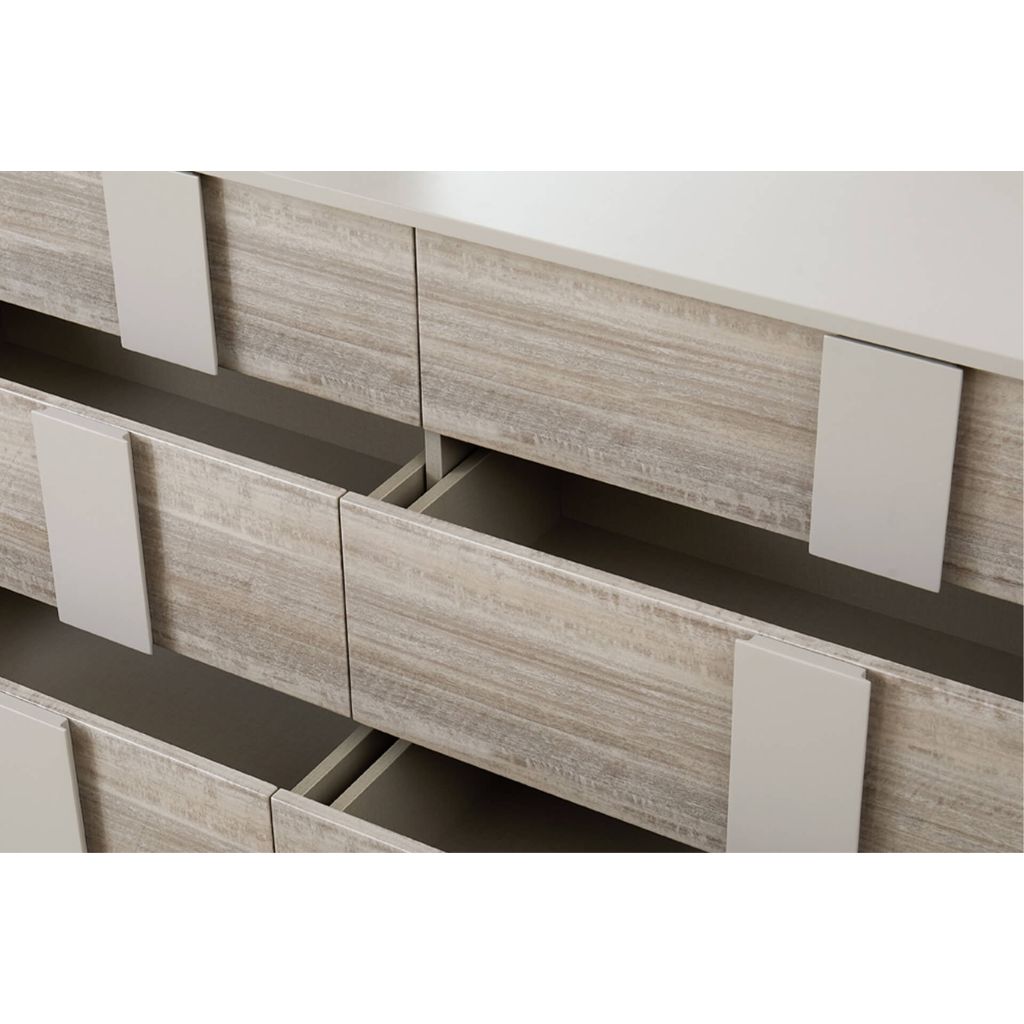 Jules 6 Drawer Chest Open