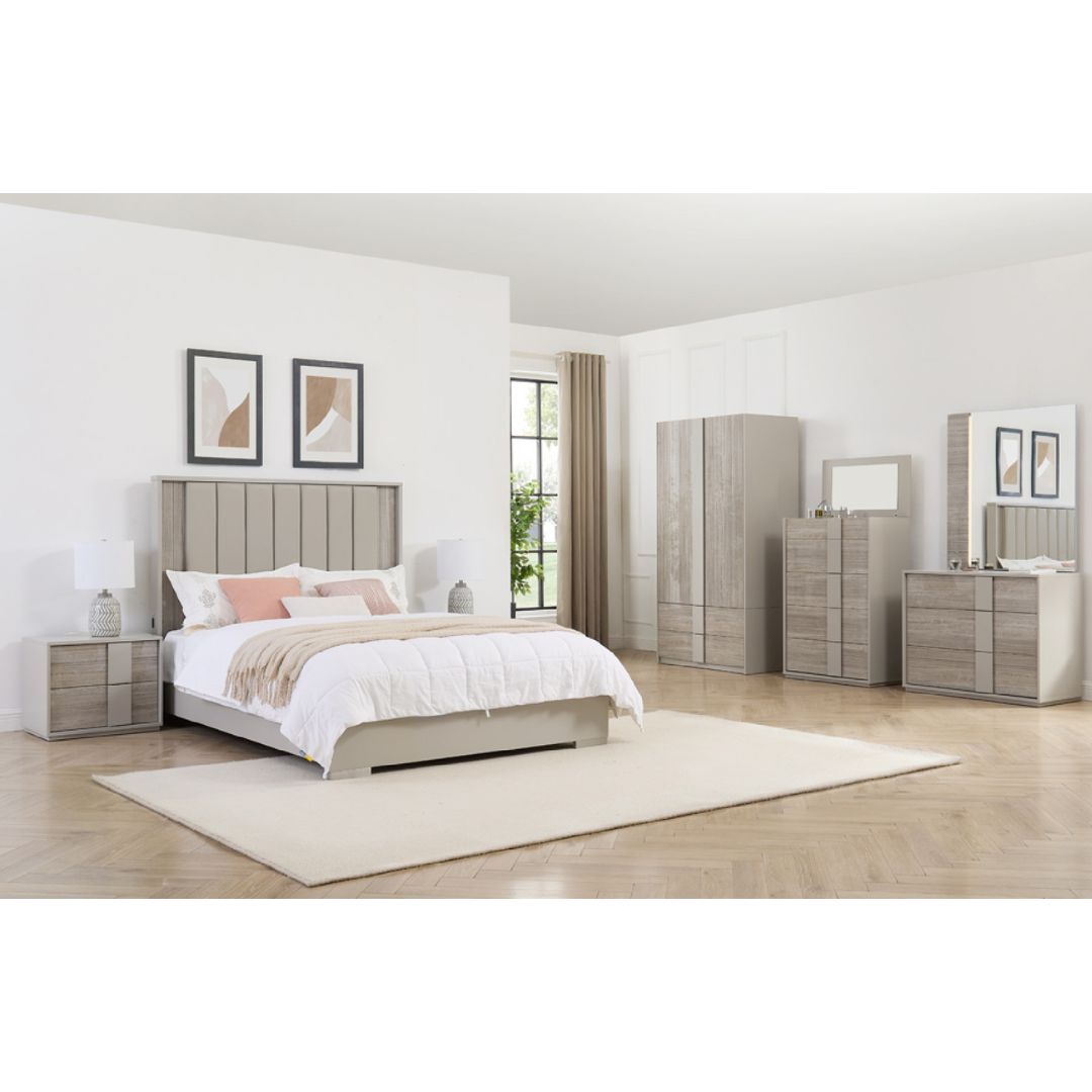Grey Modern Bedroom Collection