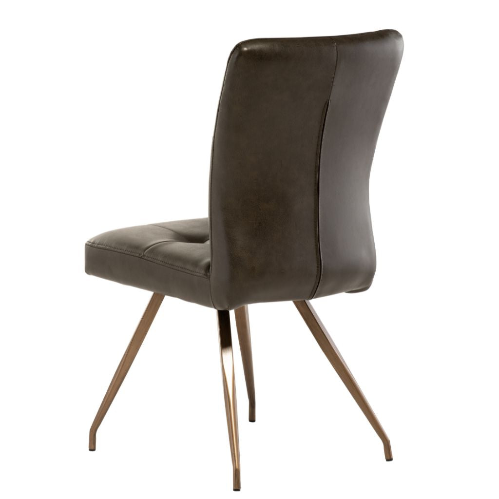 Kasama Dark Brown Dining Chair Back