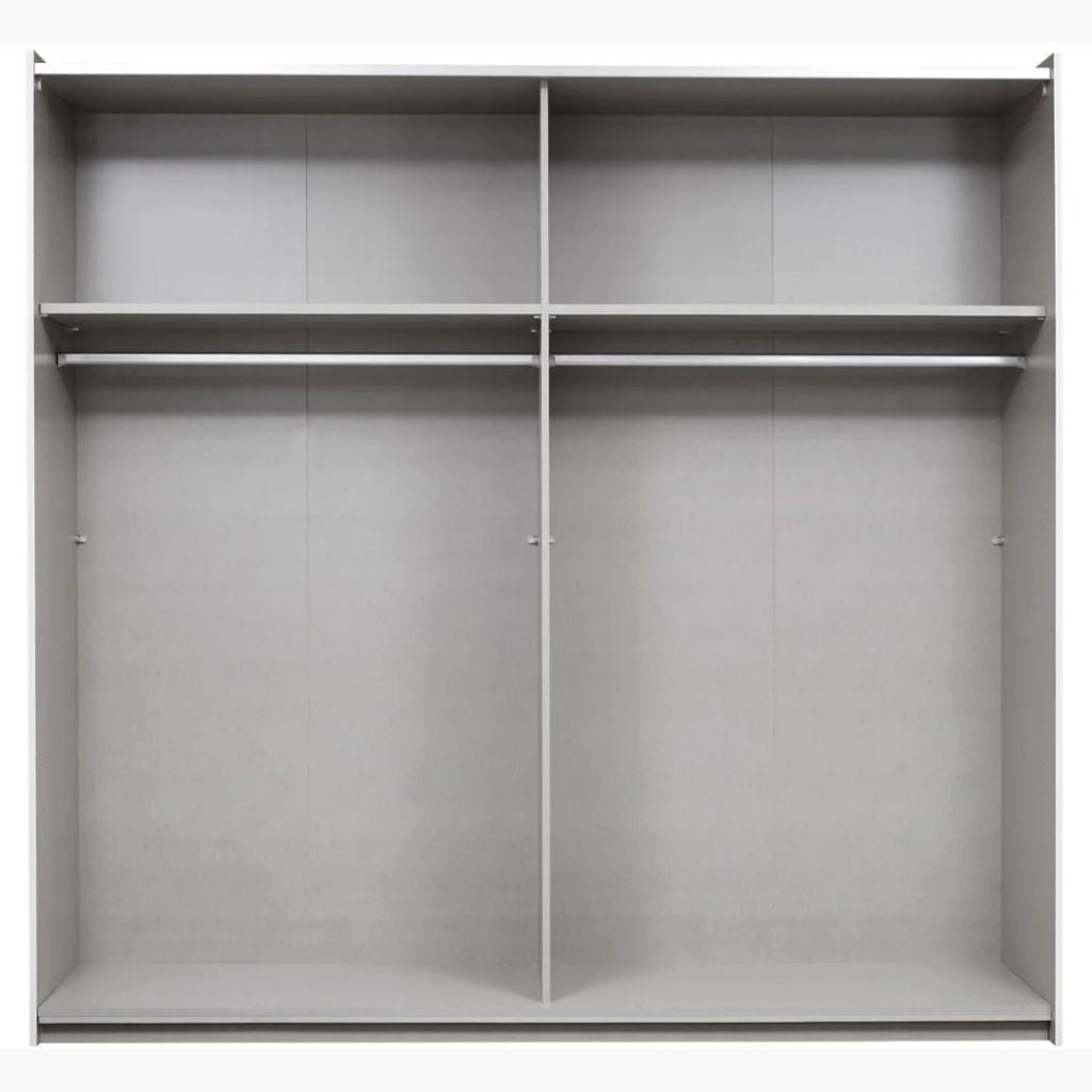 Korbach 218cm Sliding Wardrobe Inside