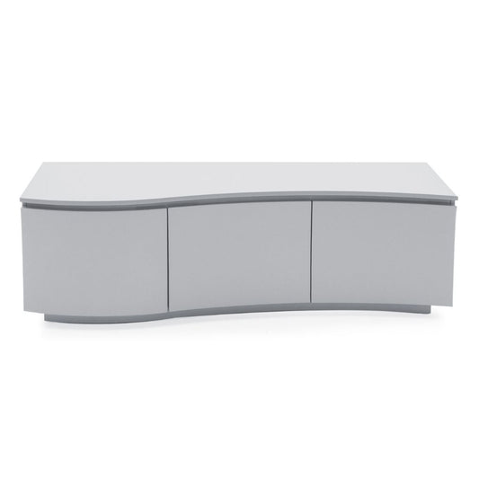 Lazzaro Light Grey TV Cabinet with LED Lights
