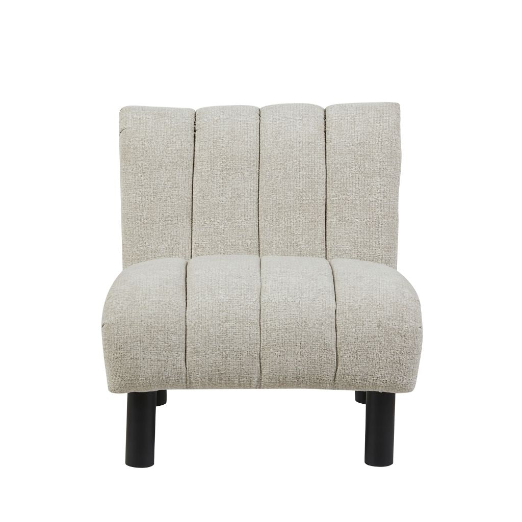 deep vertical stitching offers contemporary beauty and elegance 