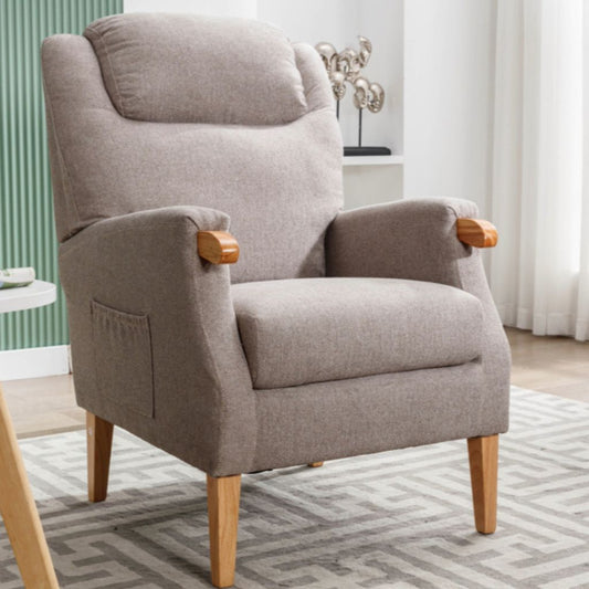 Lisbon Taupe Fireside Chair