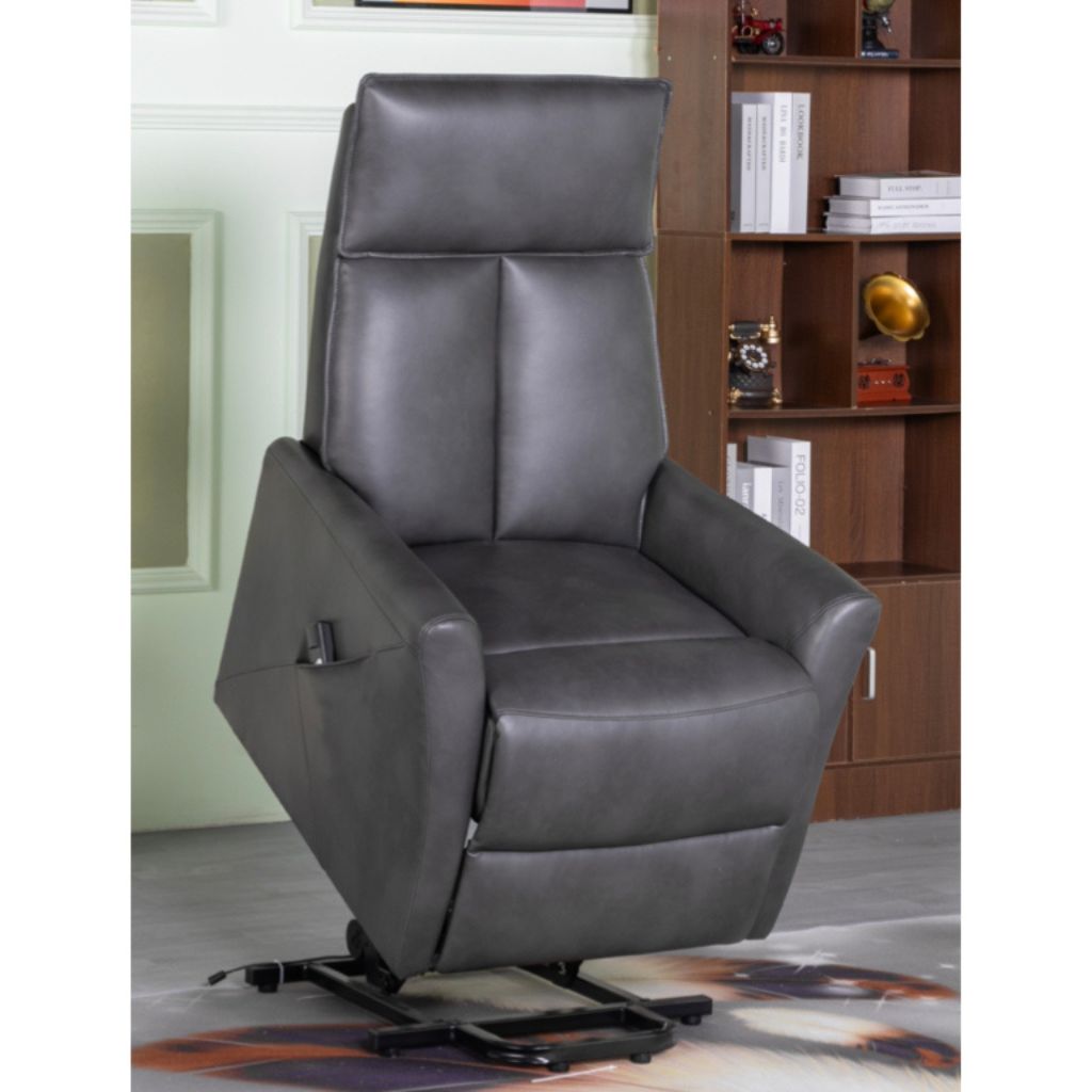 Lomond Grey Electric Lift and Tilt Recliner