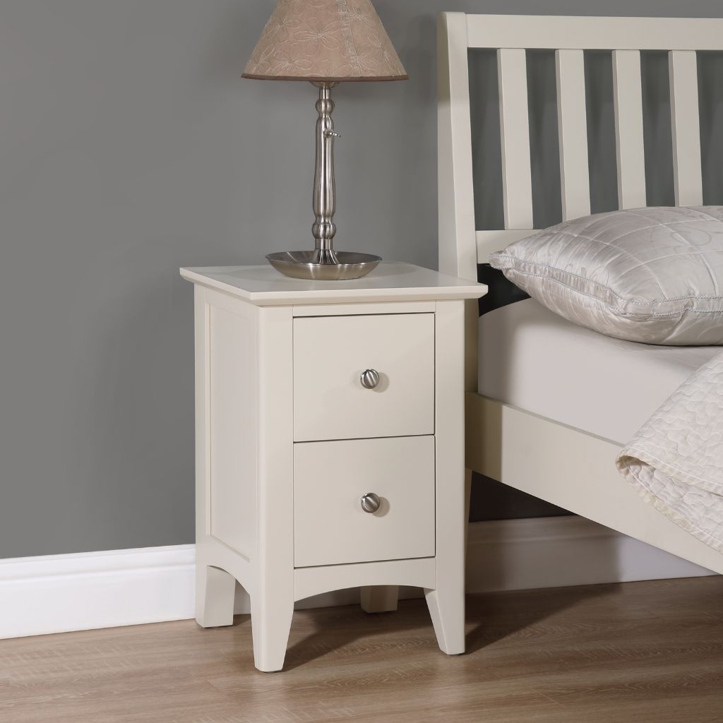 Luciana Ivory Small Nightstand