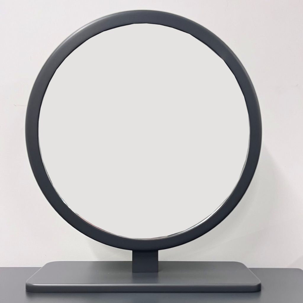 Luciana Off Black Vanity Mirror