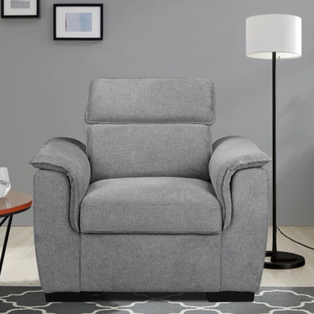 Malta Grey 1-Seater by GIE