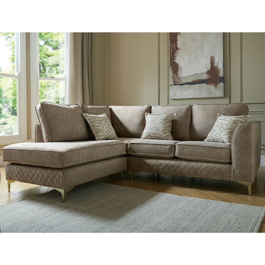 Mayfair Corner Sofa Caramel