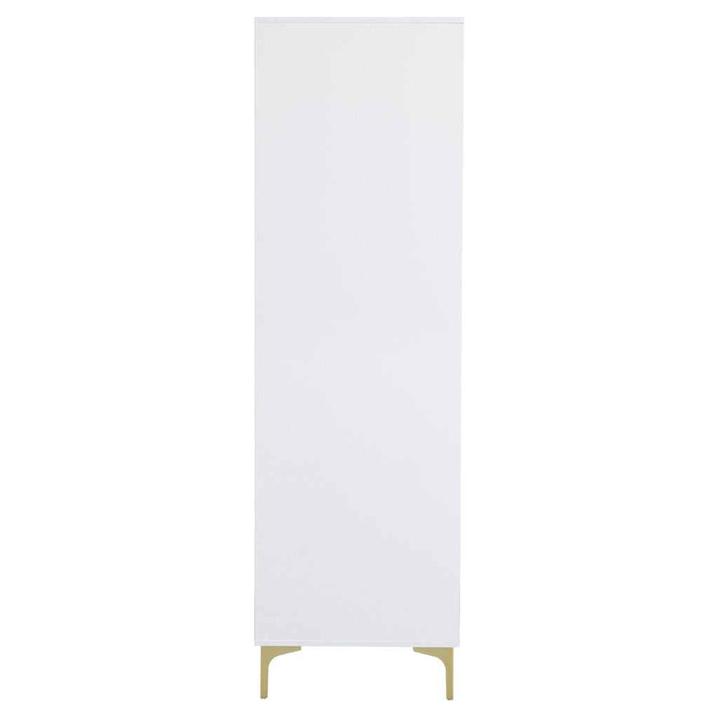 Miami White 3 Door Wardrobe
