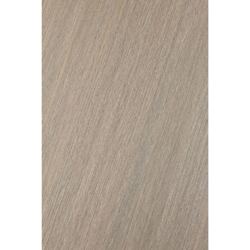 Wooden panel with a light brown color and visible grain pattern on a white background